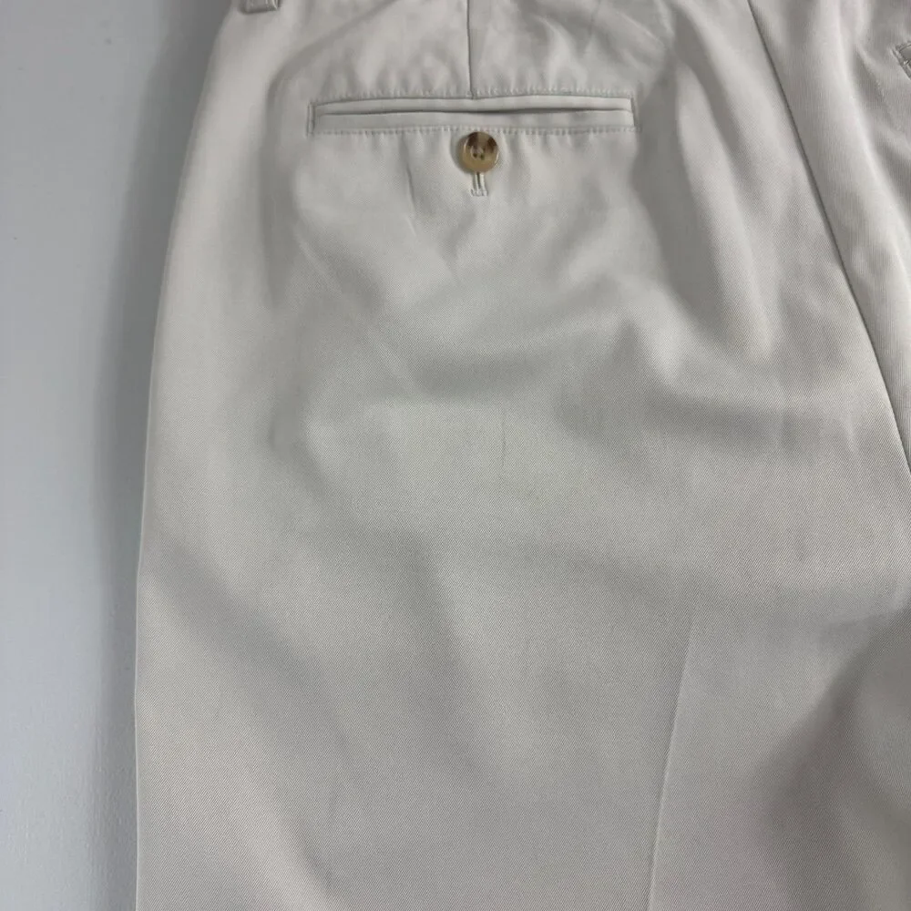 Vineyard Vines Links Shorts Men's 32 Beige Golf Chino Casual Shorts